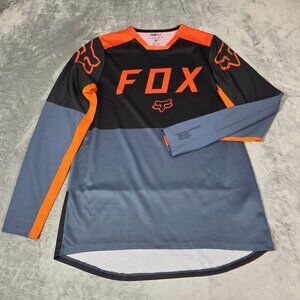Fox Racing Shirt Mens Medium Gray Legion LT Off-Road Moto Motocross Jersey